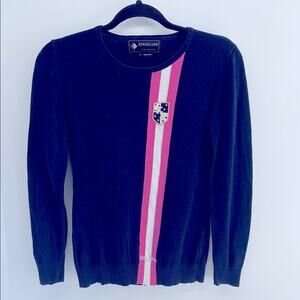 Kingsland Collection Equestrian crewneck knit pullover sweater sz L